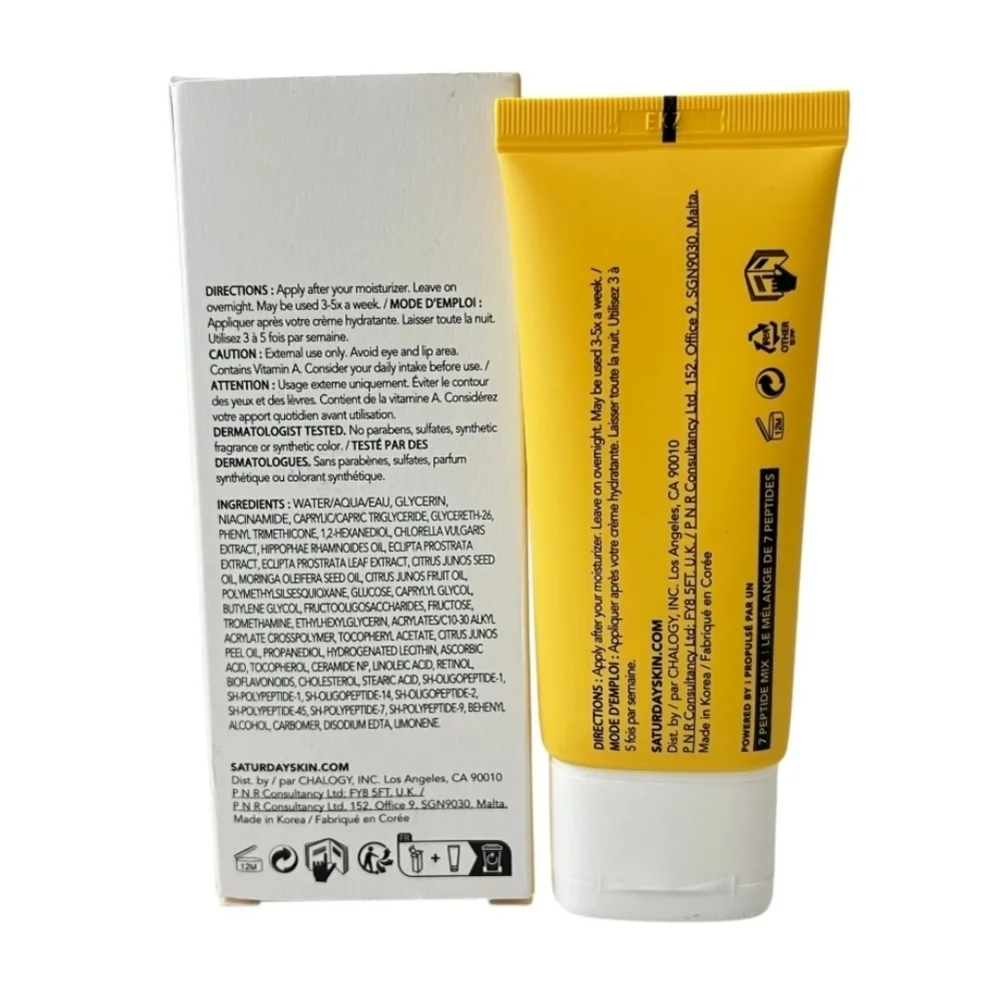 saturday skin brighten your